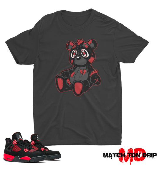 HEARTLESS BEAR T-SHIRTS JORDAN 4 THUNDER