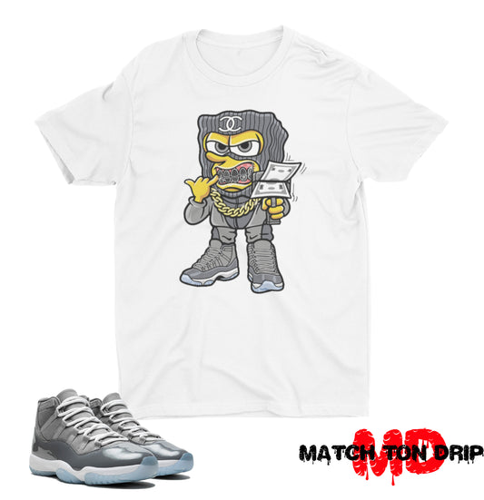 SPONGEBOB DRIPPY T-SHIRTS JORDAN 11 COOL GREY